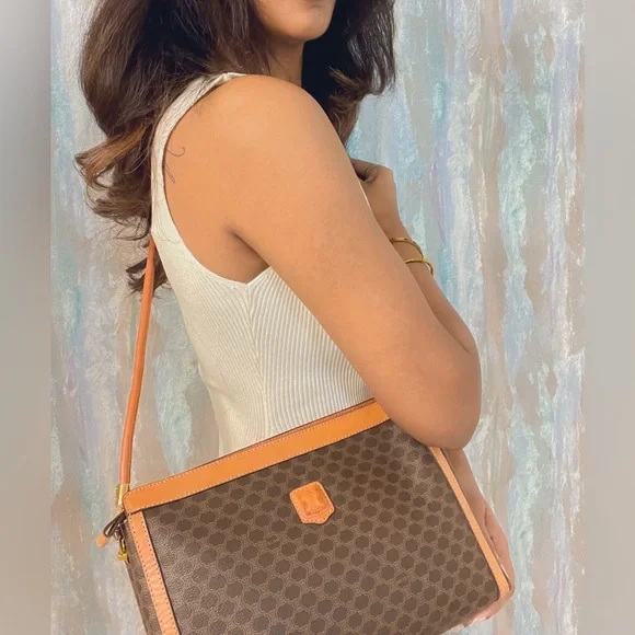 Celine Macadam large Shoulder Bag - Picture 2 of 14